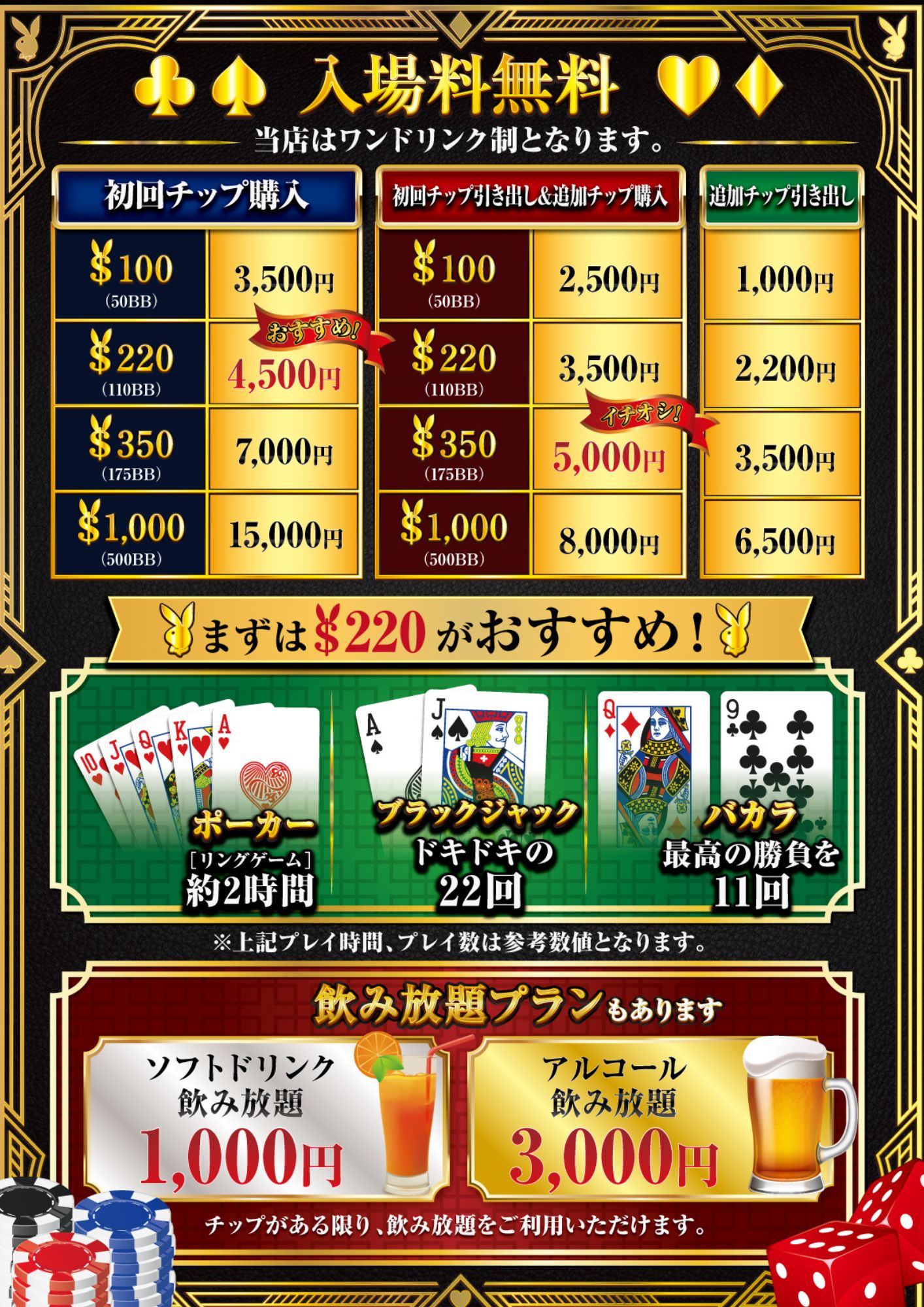 料金表 1